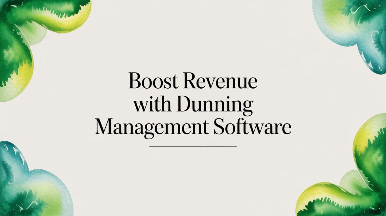 Boost Revenue With Dunning Management Software