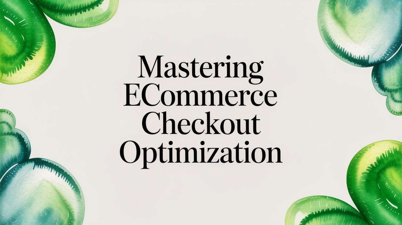 Mastering Ecommerce Checkout Optimization