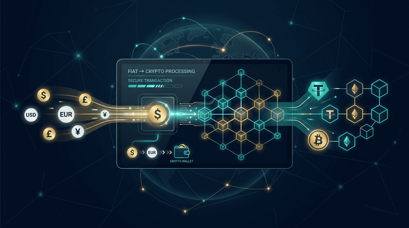 Fiat-to-Crypto Payments: The Silent Weapon for High-Intent Ecommerce